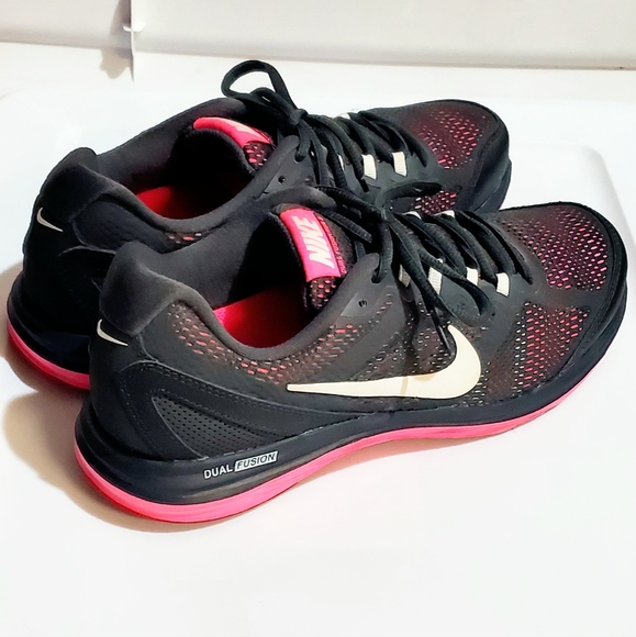 NIKE DUAL FUSION RUN 3 RUNNING TRAINER SHOES. WOMENS Sz:9 LIKE NEW! - Picture 12 of 13